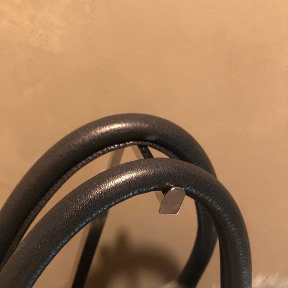 Jimmy choo suede and fur bag - Picture 4 of 9